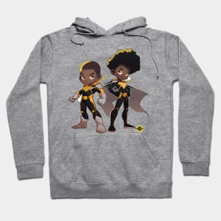 Biff and Kiff Superhero Kids Hoodie